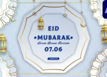 Videohive - Eid Mubarak 4 in 1 - 58161768