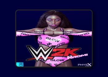 WWE 2K22 - Naomi G8F 3D Model