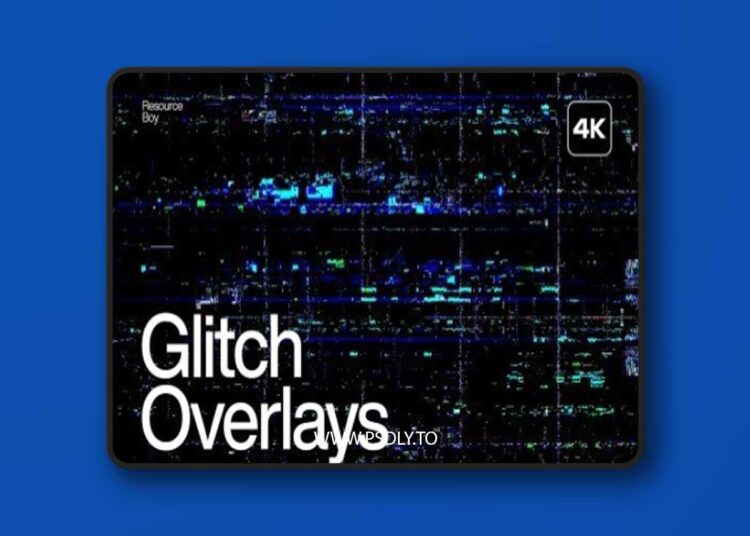 200 Glitch Overlays 1 200 Glitch Overlays