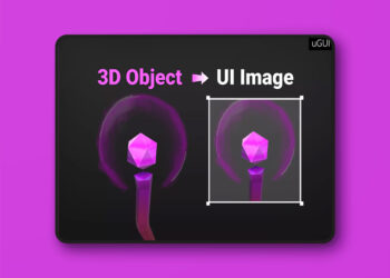 3D Object Image for UGUI - MiniMap Inventory Portrait