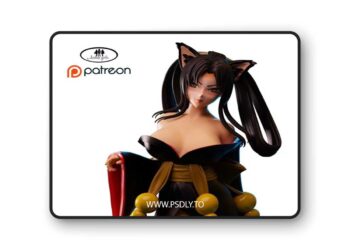 Anime Girl – Kuroka High School DxD – 3D Print Model STL