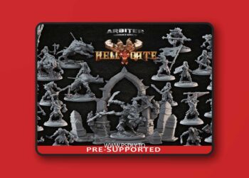 Arbiter Miniatures Kickstarter 8 – Hellgate – 3D Print