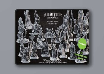 Arbiter Miniatures – Desolate Plains – 3D Print Model