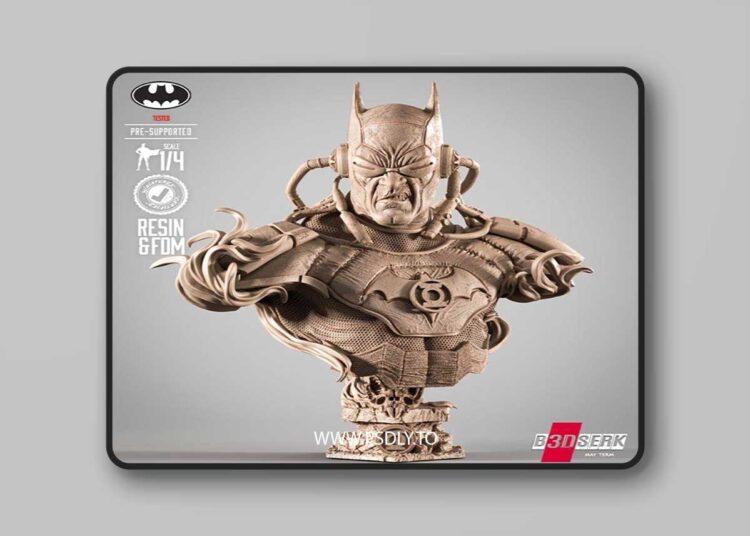 B3DSERK – Dawnbreaker Portrait Bust 3D Print 1 B3DSERK – Dawnbreaker Portrait Bust 3D Print