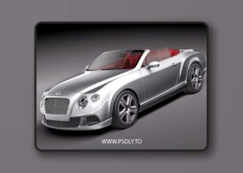 Bentley Continental GTC Convertible 2012 3D Model