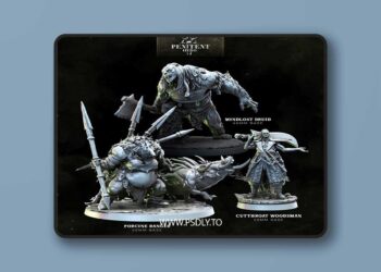 Bestiarum Miniatures – The Wilderfolk – Penitent Heroes Collection – 3D Print