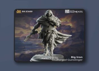 Big Iron – Soulforged Gunslinger – 3D Print