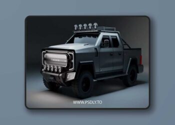 Brahma X Apex Offroad Dominator 4×4 Truck Low-poly 3D Model