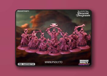 Broken Anvil – Demonic Vengeance – Abyssal Knights – 3D Print