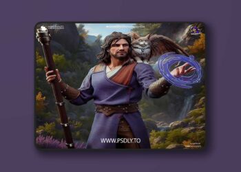 Bulkamancer Sculpts – Gale – Baldur’s Gate 3 – 3D Print