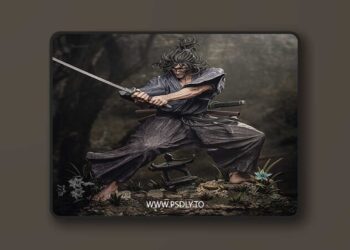CA 3D Studios – Musashi Miyamoto 3D Print