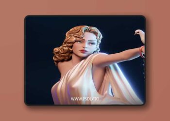 CA 3D Studios – Pin Up – 3D Print 3D Model