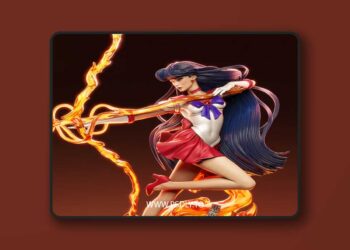 CA 3D Studios – Sailor Moon Rei Hino – 3D Print