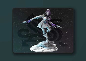 Calanar – Psionic Knife Rogue – 3D Print