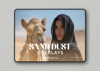 Creativemarket - Sand Dust Overlays
