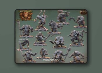 Daybreak Miniatures – The Strongbacks of Castle Primatus – 3D Print Model STL