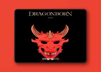 Dragonborn Mask – 3D Print 3D Model