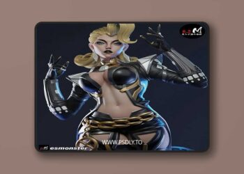 E.S Monster – Emma Frost – 3D Print