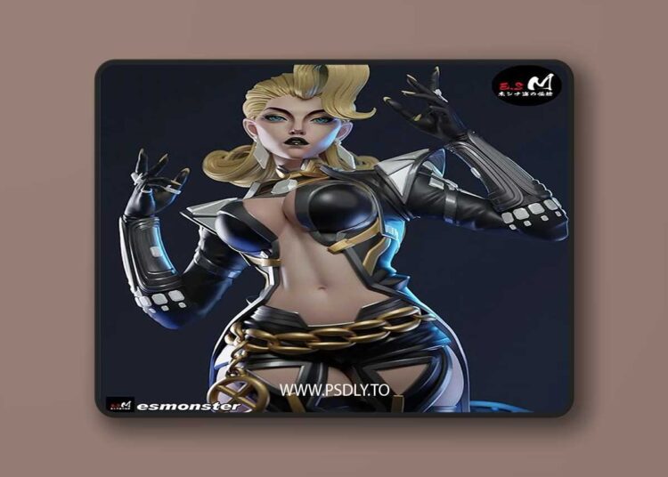 E.S Monster – Emma Frost – 3D Print 1 E.S Monster – Emma Frost – 3D Print