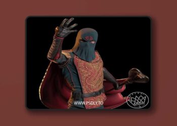 Fan Art – Cobra Commander Statue – 3D Print