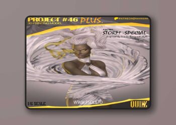 Francis Quez – Storm 3D Print 3D Model