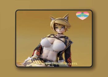 Funservice – Pulchra from Zenless Zone Zero – 3D Print