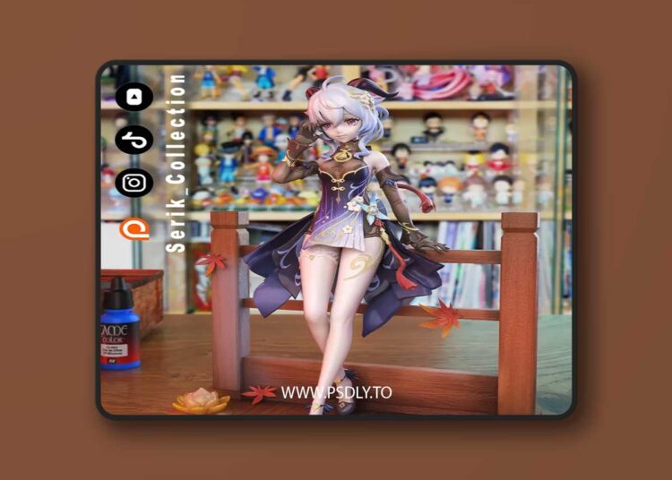 Ganyu Twilight Blossom Genshin Impact 3D Print 1 Ganyu Twilight Blossom Genshin Impact 3D Print