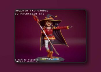 IImanIty Figures – Megumin 3D Print