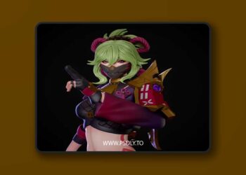 Inaki Sculpts – Kuki Shinobu – Genshin Impact – 3D Print