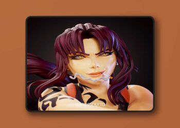 Inaki Sculpts – Revy – Black Lagoon – 3D Print