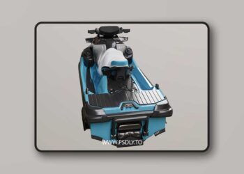 JetSki SeaDoo limited GTX 325 2025 3D Model Game and Highpoly Low-poly 3D model