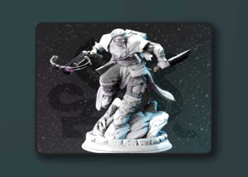 Jorrick – Veteran Northern Ranger – 3D Print