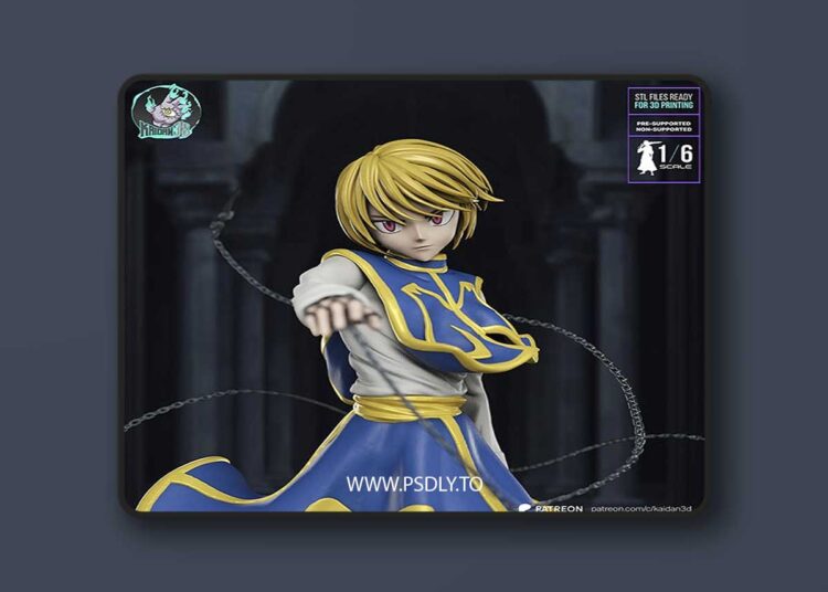 Kaidan 3D – Kurapika – 3D Print 1 Kaidan 3D – Kurapika – 3D Print