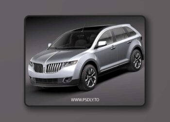 Lincoln MKX 2011 3D Model