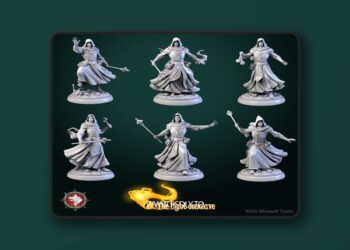 Masked Clerics Set – 3D Print
