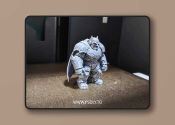 Mecha Batman 3D Print 3D Model
