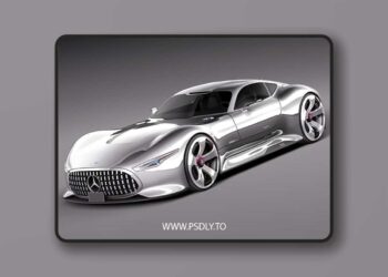 Mercedes Vision Gran Turismo Concept 2013 3D Model