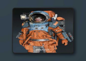 Mercenary Astronaut 3D Model
