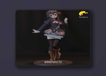 Moon Figures – Konosuba – Yunyun – 3D Print