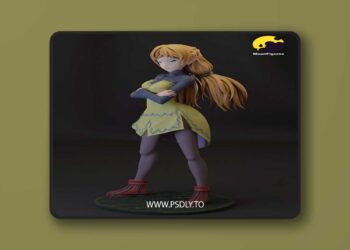 Moon Figures – Uncle from Another World – Sui (Tsundere Elf) – 3D Print