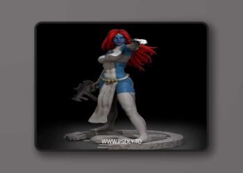 Mystique Handing Gun – 3D Print Model STL