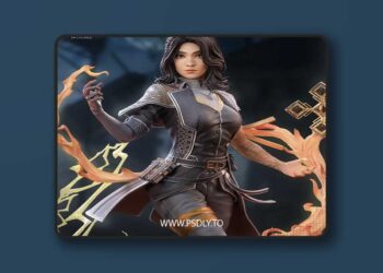 Neko Figurines – Lune – Expedition 33 – 3D Print Model