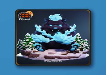NomNom Figures – Chibi Shadow Tank – Solo Leveling – 3D Print