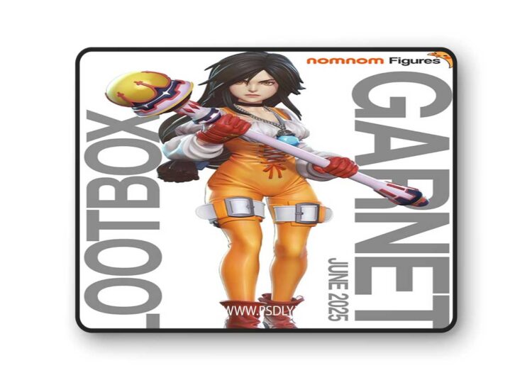 Nomnom Figures – Garnet Til Alexandros – Final Fantasy IX 3D Print 1 Nomnom Figures – Garnet Til Alexandros – Final Fantasy IX 3D Print
