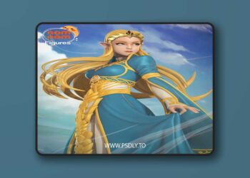 Nomnom Figures – Princess Zelda from Breath of the Wild – 3D Print