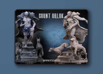 Nosferatu Count Orlok – 3D Print 3D Model