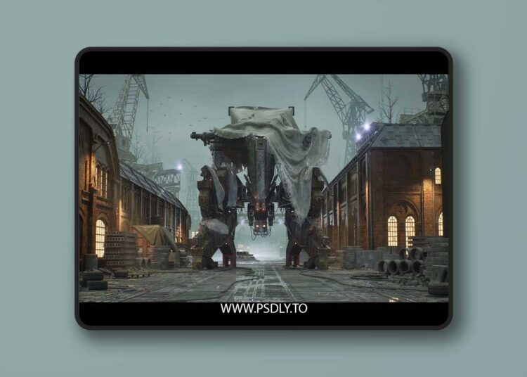 Old Shipyard (5.1+) for Unreal Engine 1 Old Shipyard (5.1+)