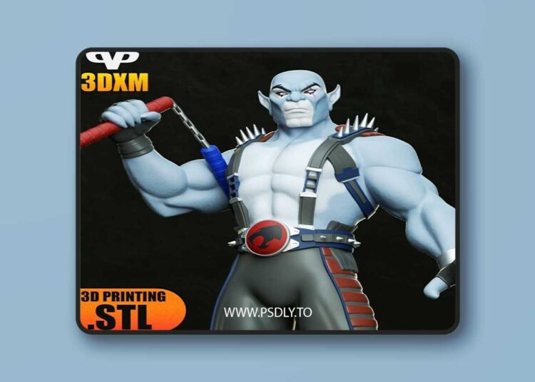 Panthro Thundercats 3D Print 3D Model 1 Panthro Thundercats 3D Print 3D Model