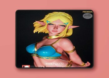 Peach Figure – The Legend of Zelda – Zelda 3D Print