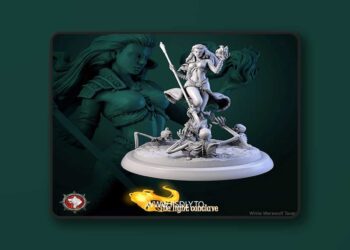 Pey-Ta Bringing the Dawn Exorcist Mage – 3D Print